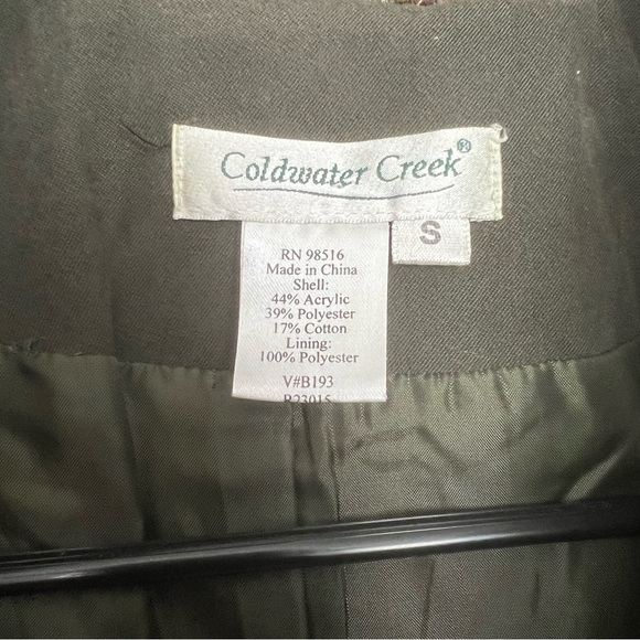 Coldwater Creek Patchwork Vest Multi SZ S Boho Hipster Artsy Cabincore Grandma - Picture 10 of 10